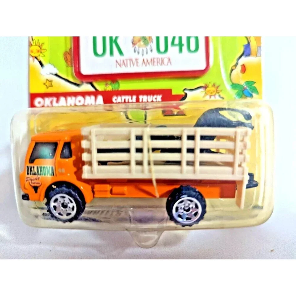 Matchbox Across America Oklahoma Dodge Cattle Truck Central Collection Gift NIP